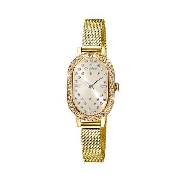 Oxette Roller Gold Stainless Steel Bracelet