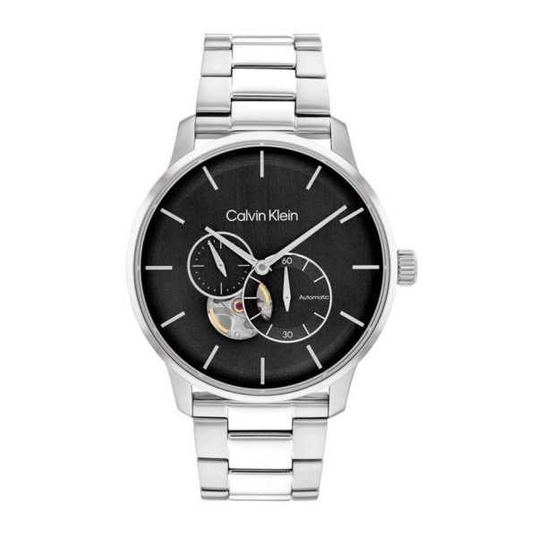 Calvin Klein Automatic Silver Stainless Steel Bracelet