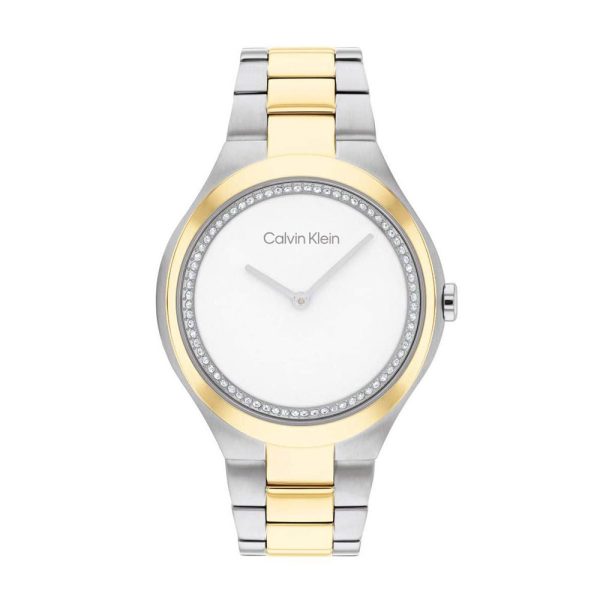 Calvin Klein Admire Two Tone Stainless Steel Bracelet