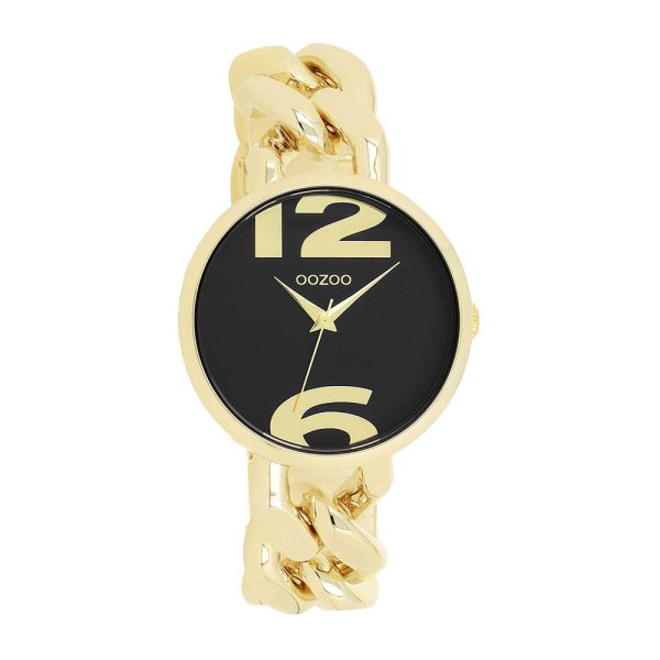 Oozoo Timepieces Gold Metallic Bracelet