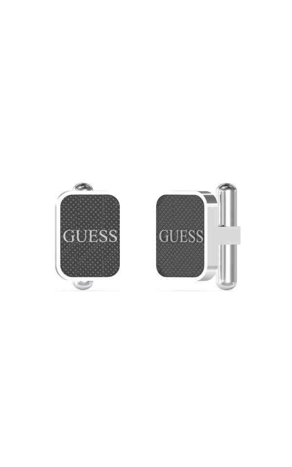 GUESS STEEL LEGACY JUMC03215JWSTBKT/U Δίχρωμα Μανικετόκουμπα Με Λογότυπο