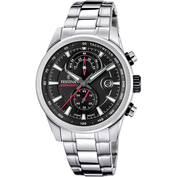 FESTINA Chronograph Stainless Steel Bracelet