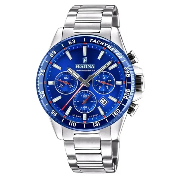 FESTINA Chronograph Stainless Steel Bracelet F20560/3